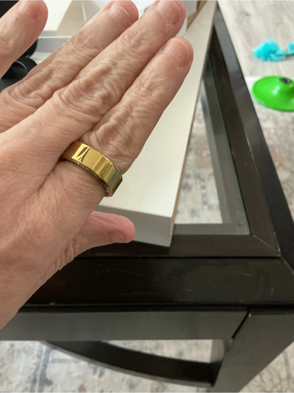 Smart Ring Wearable - Black, Silver & Gold
